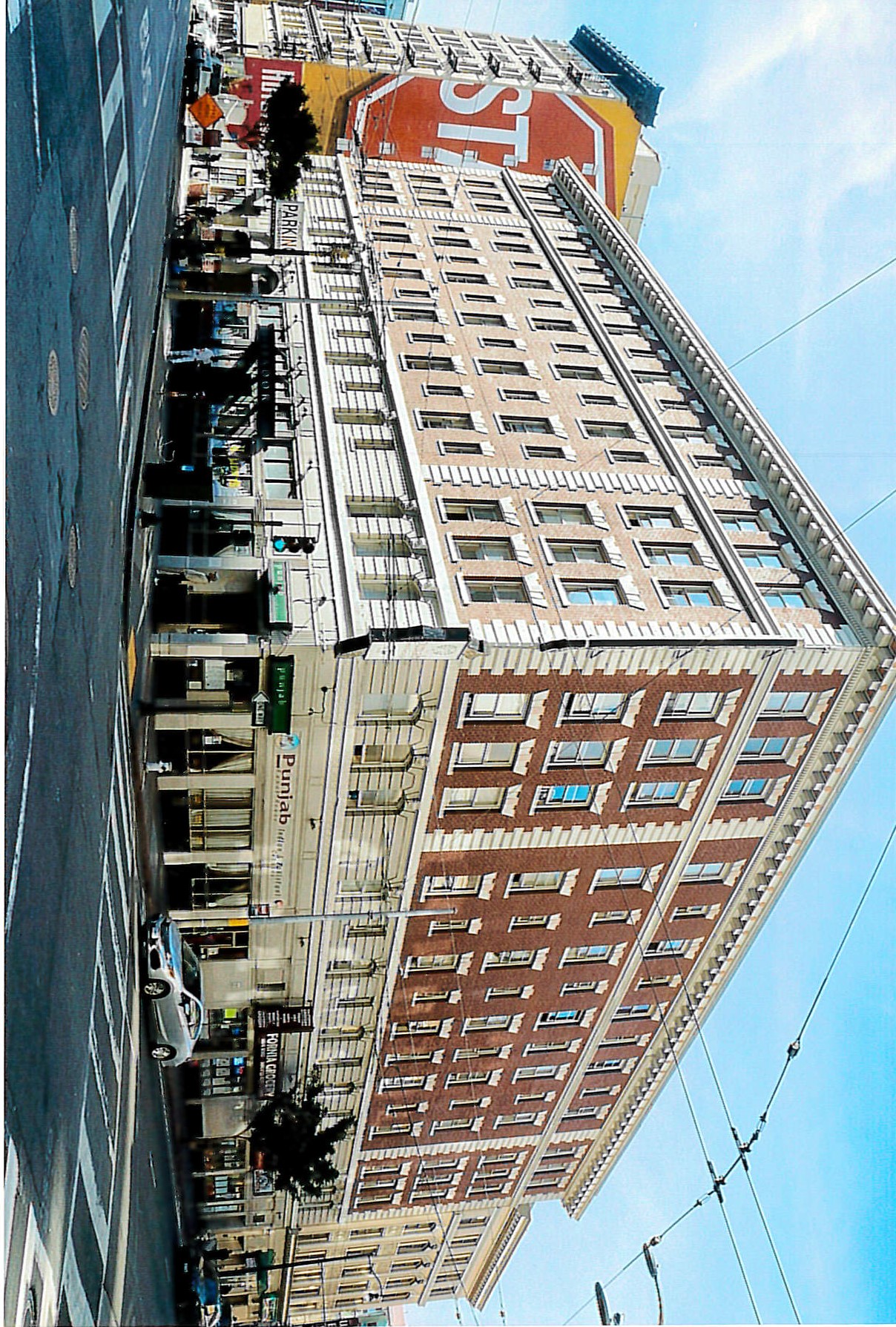 Street view from corner of Mason and Eddy Street pre-rehabilitation 